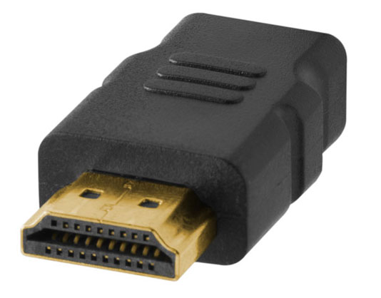 1011412_A.jpg - Tether Tools Pro HDMI A HDMI A 7.62m  Black - Image 1