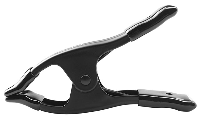 1011422_A.jpg - Tether Tools Solid Pony A Spring Clamp 2 Black - Image 1