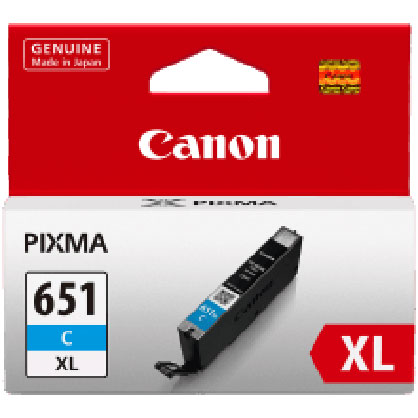 Canon CLI-651 XL Cyan Ink High Yield - Best Available Image