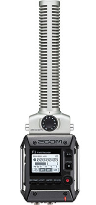 Best image for Zoom F1 Field Recorder with Shotgun Microphone