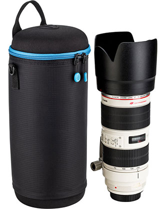 1014622_A.jpg - Tenba Tools Lens Capsule 30.5 x 12.7 cm (12x5") Black - Image 1