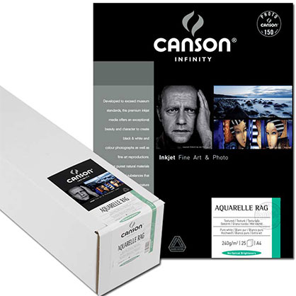 Best image for Canson Aquarelle Rag 240gsm 610mmX15.2m roll