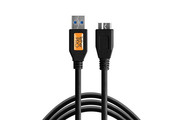 TetherPro CU5408 USB 3.0 to Micro-B 1.8m Black