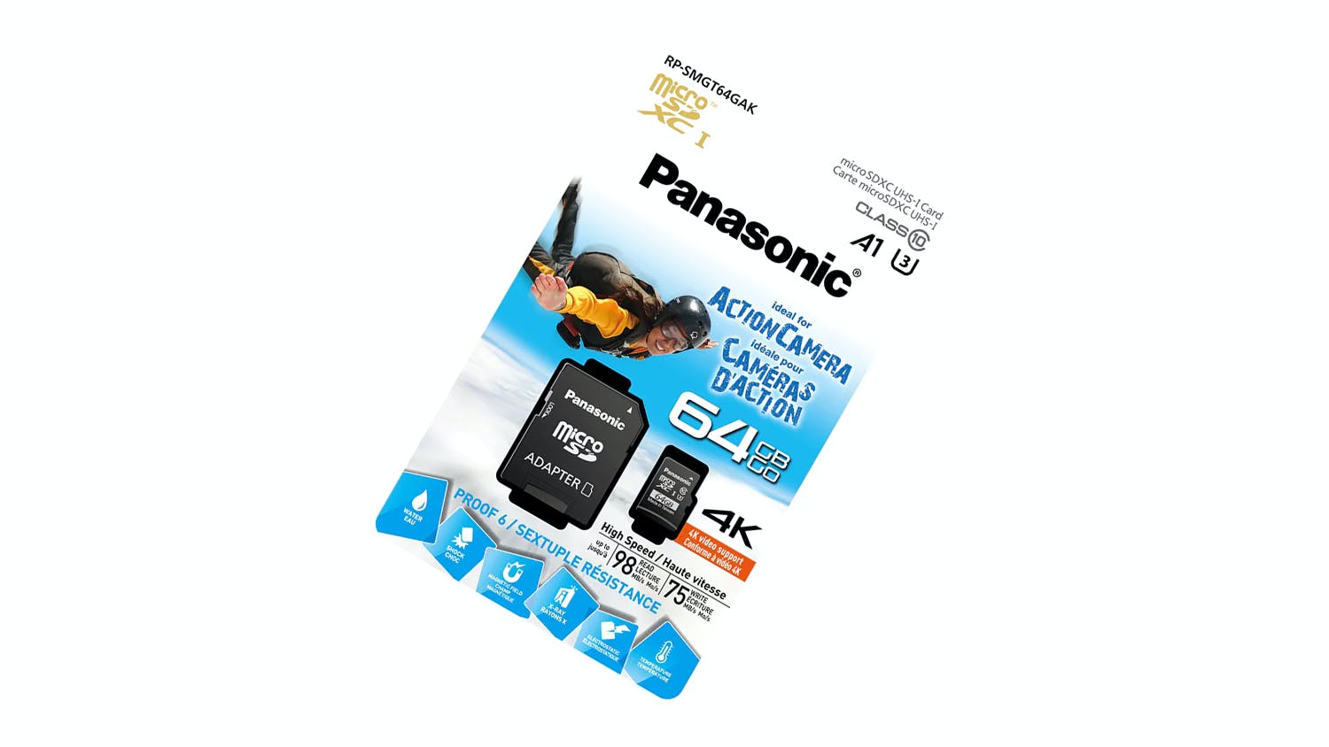 1015702_A.jpg - Panasonic 64GB Micro SDXC UHS-I card