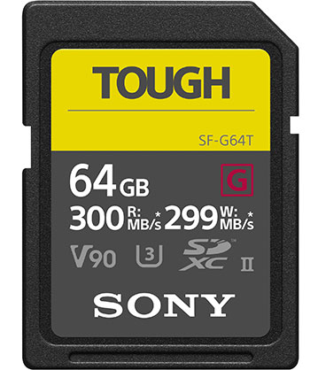 Sony 64GB SF-G Tough SD