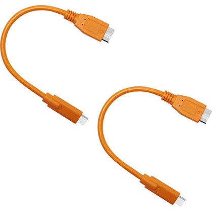 Tether Tools Air Direct USB-C to USB 3.0 Micro-B Cable (2-Pack) ADC-3MB - Best Available Image