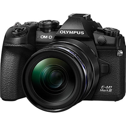 Best image for Olympus OM-D E-M1 Mark III Camera +12-40mm Black kit