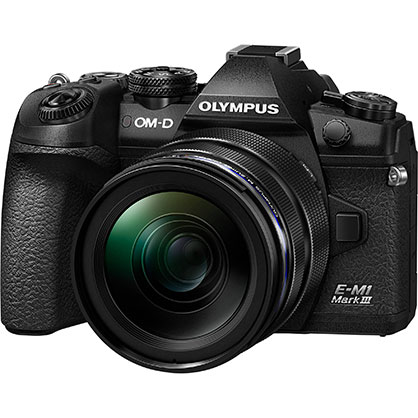 Olympus OM-D E-M1 Mark III Camera +12-40mm Black kit