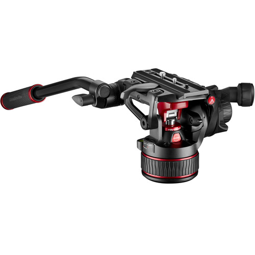1018302_B.jpg - Manfrotto Nitrotech 608 Video Head and Carbon Twin MS Tripod - Image 2