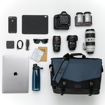 1018962_D.jpg - Tenba DNA 16 Pro Camera Messenger Bag (Blue) - Image 4