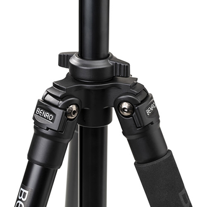 1019102_B.jpg - Benro A2573F Aluminum Single Tube Tripod with S4Pro Fluid Video Head - Image 2