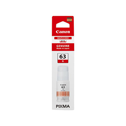 Best image for Canon GI-63 Ink Bottle - Red PIXMA MEGATANK