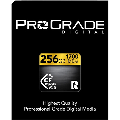 1019642_A.jpg - ProGrade Digital 256GB CFexpress 2.0 Type B Gold Memory Card