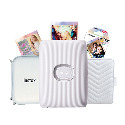 Fuji instax mini Link 2 Printer Ltd Edition White Pk - Best Available Image