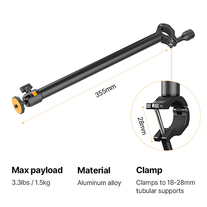 1020212_E.jpg - Ulanzi LS02A Horizontal Extension Arm - Image 5