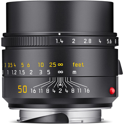 Leica Summilux-M 50mm f/1.4 ASPH. Lens (Leica M, Black, 2023 Version) - Best Available Image