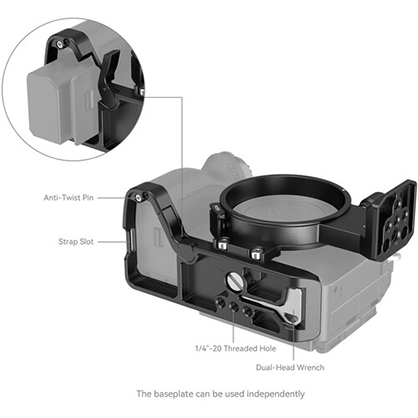1021132_C.jpg - SmallRig Rotatable Horizontal-to-Vertical Mount Plate Kit for Sony a7R IV, a7R V