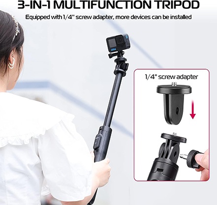 1021172_B.jpg - Ulanzi SK-03 Extendable Selfie Stick with Bluetooth Remote