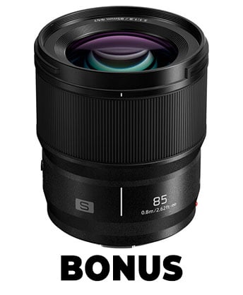 Best image for BONUS Panasonic Lumix S 85mm f/1.8 Lens