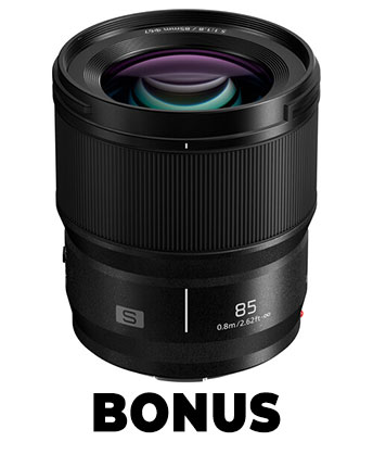 Best image for BONUS Panasonic Lumix S 85mm f/1.8 Lens