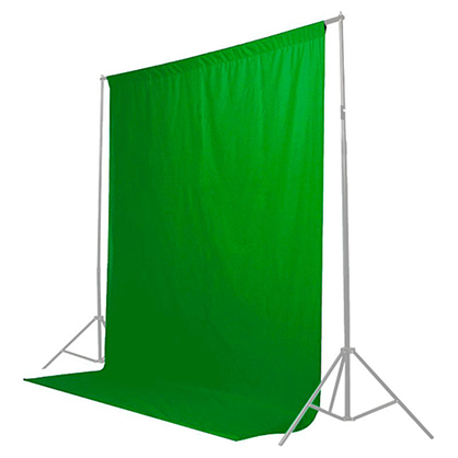 1022082_B.jpg - Krane OT-BG23 Fabric Backdrop 2x3m Green - Image 2