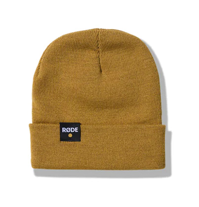 Best image for RODE Beanie - Classic Gold - Hat with Gold Logo