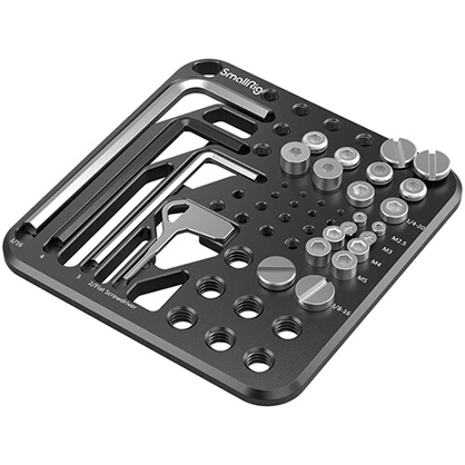 SmallRig Screw and Allen Wrench Storage Plate Kit 3184