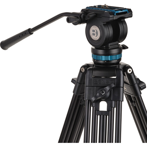 1023112_D.jpg - Benro KH25PC Video Head and Tripod Kit - Image 4