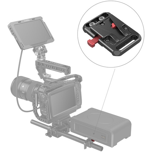 1023242_C.jpg - SmallRig Mini V-Lock Battery Plate 2987 - Image 3