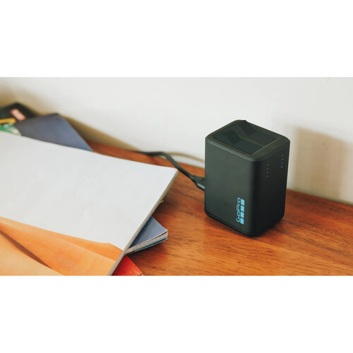 1023522_A.jpg - GoPro Dual-Battery Charger with Two Enduro Batteries for HERO13 Black - Image 1