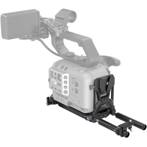 SmallRig V-Lock Battery Plate + 15mm LWS Base Kit for Small Cinema Cameras 4323 - Best Available Image