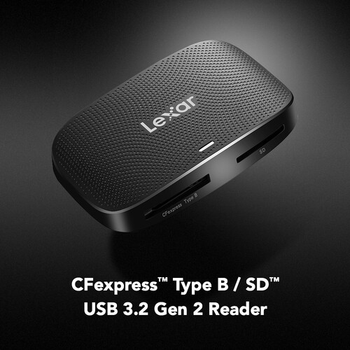 Best image for Lexar Professional CFexpress Type B/SD USB 3.2 Gen 2 Card Reader