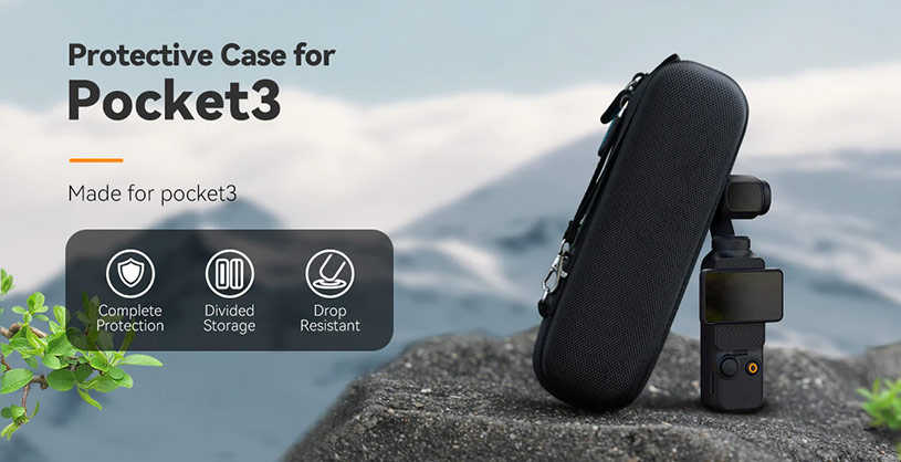 1024182.jpg - Telesin Portable Storage Bag DJI Osmo Pocket 3 / Pocket 4 - Thumbnail