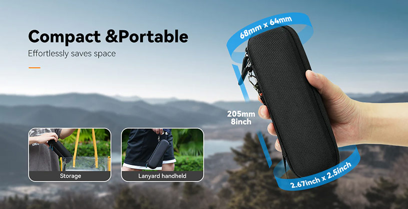 1024182_D.jpg - Telesin Portable Storage Bag DJI Osmo Pocket 3 / Pocket 4 - Image 4