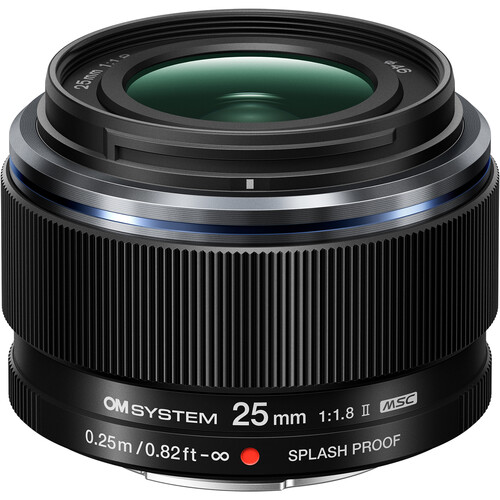 OM SYSTEM M.Zuiko Digital 25mm f/1.8 II Lens (Micro Four Thirds) - Best Available Image