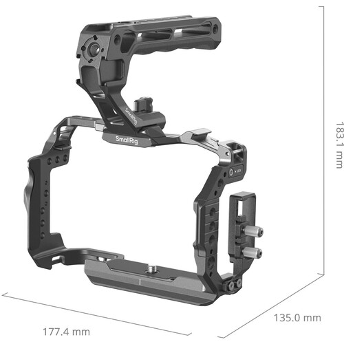 1024542_B.jpg - SmallRig Cage Kit for Canon EOS R6 Mark II 5197 - Image 2