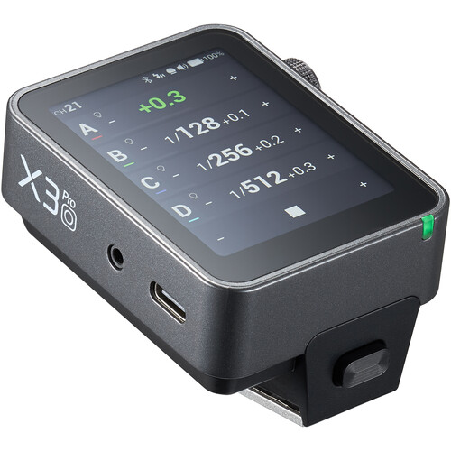 1025482_B.jpg - Godox X3Pro O Touchscreen TTL Wireless Flash Trigger for OM SYSTEM and Panasonic - Image 2