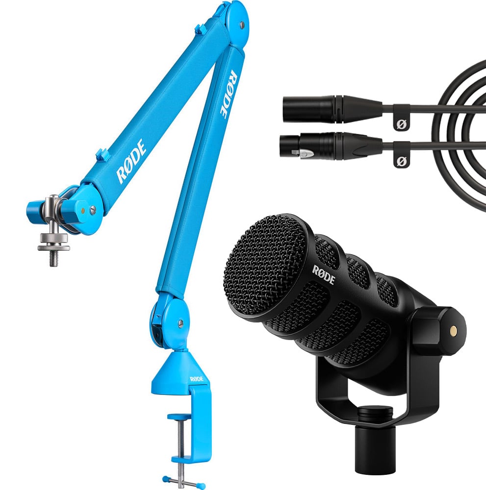 Best image for Rode PodMic USB Podcast Kit Blue