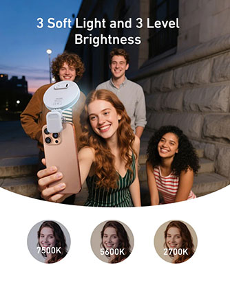 1025892_B.jpg - Telesin Mobile Phone Beauty Selfie Fill Light - Image 2