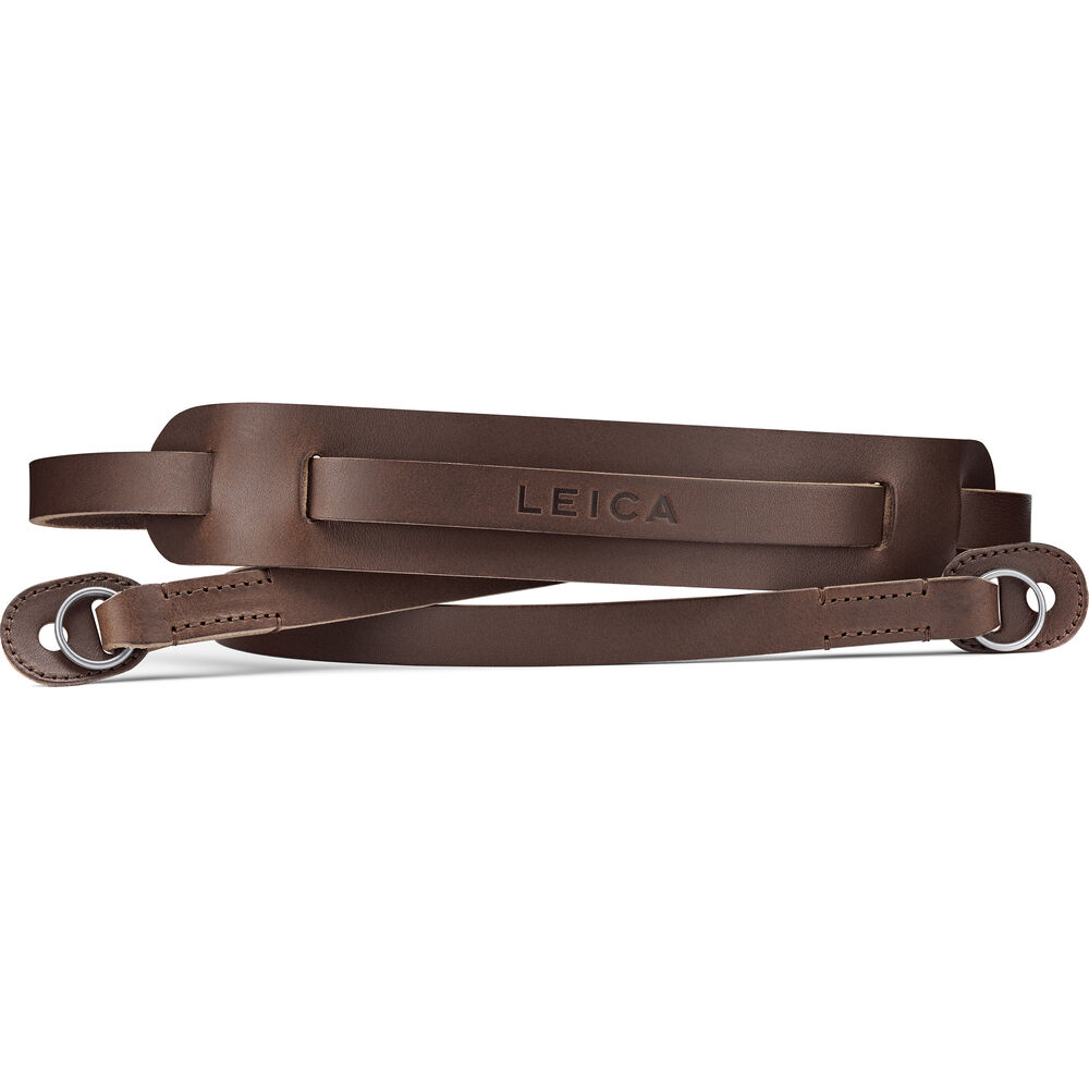 Best image for Leica M11-D Leather Carrying Strap (Dark Brown)