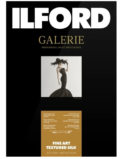 Best image for Ilford Galerie Fine Art Textured Silk Paper Sheets (270 GSM) A3 (25sheets)