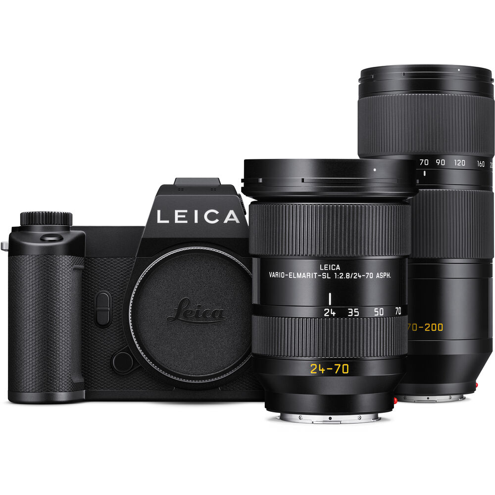 Leica SL3-P Mirrorless Camera with 24-70mm  &  70-200mm Lenses - Best Available Image