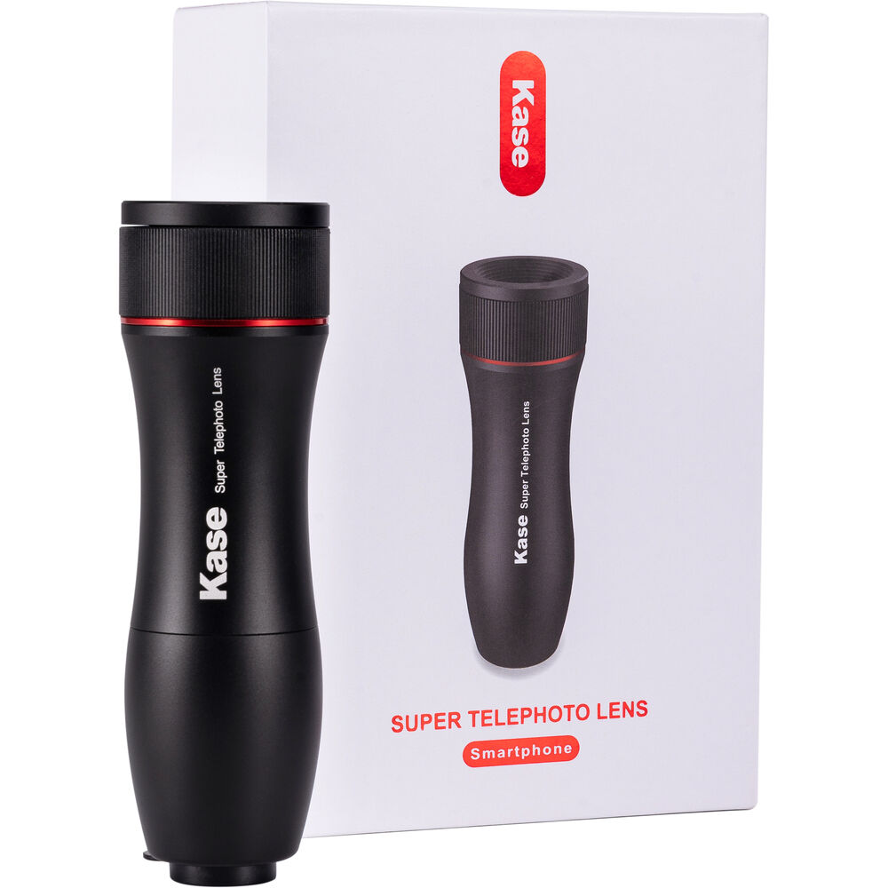 1026552_A.jpg - Kase Super Telephoto Lens for Smartphone with Bluetooth Remote (200mm) - Image 1