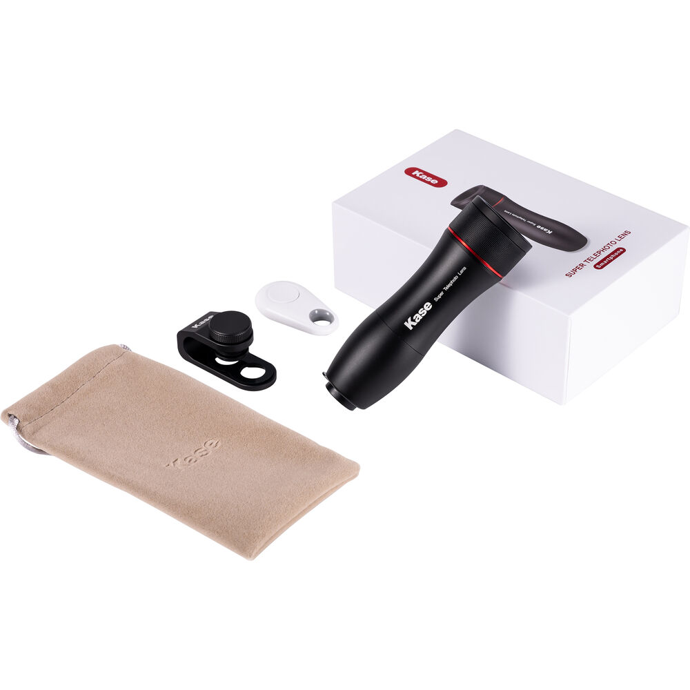 1026552_C.jpg - Kase Super Telephoto Lens for Smartphone with Bluetooth Remote (200mm) - Image 3
