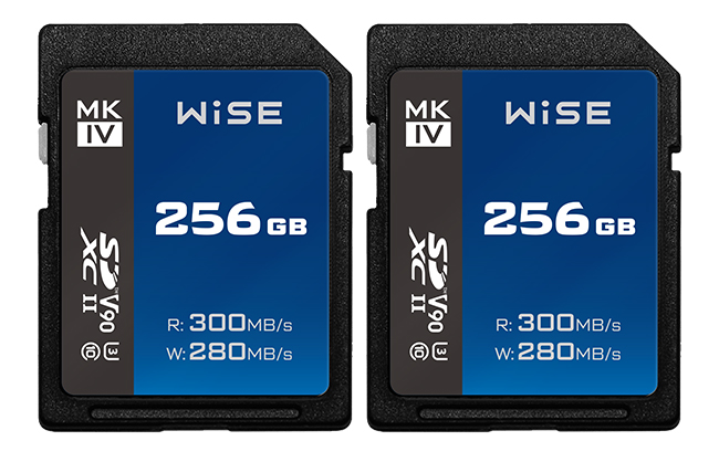 Best image for Wise 256GB SDXC UHS-II V90 MK-IV Memory Card (2 Pack)