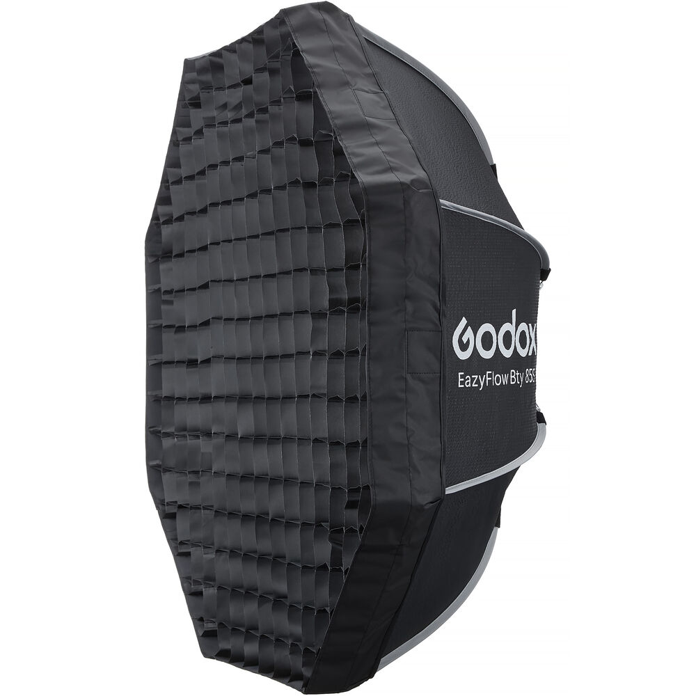 Godox EazyFlow Bty 85S Collapsible Beauty Dish (Black/Silver, 85cm) - Best Available Image