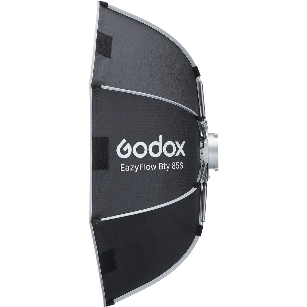 1026982_C.jpg - Godox EazyFlow Bty 85S Collapsible Beauty Dish (Black/Silver, 85cm) - Image 3