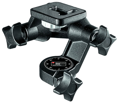 Manfrotto 056 3D Junior Camera Head for tripod - Best Available Image