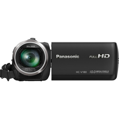 1012103_A.jpg - Panasonic V180 Video Camera Camcorder HD