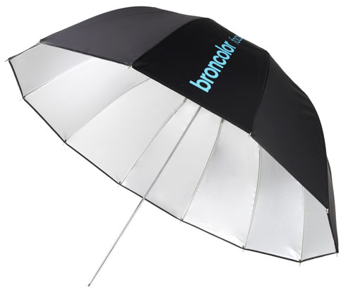 Best image for Bron Focus 110cm Umbrella Silver/Black